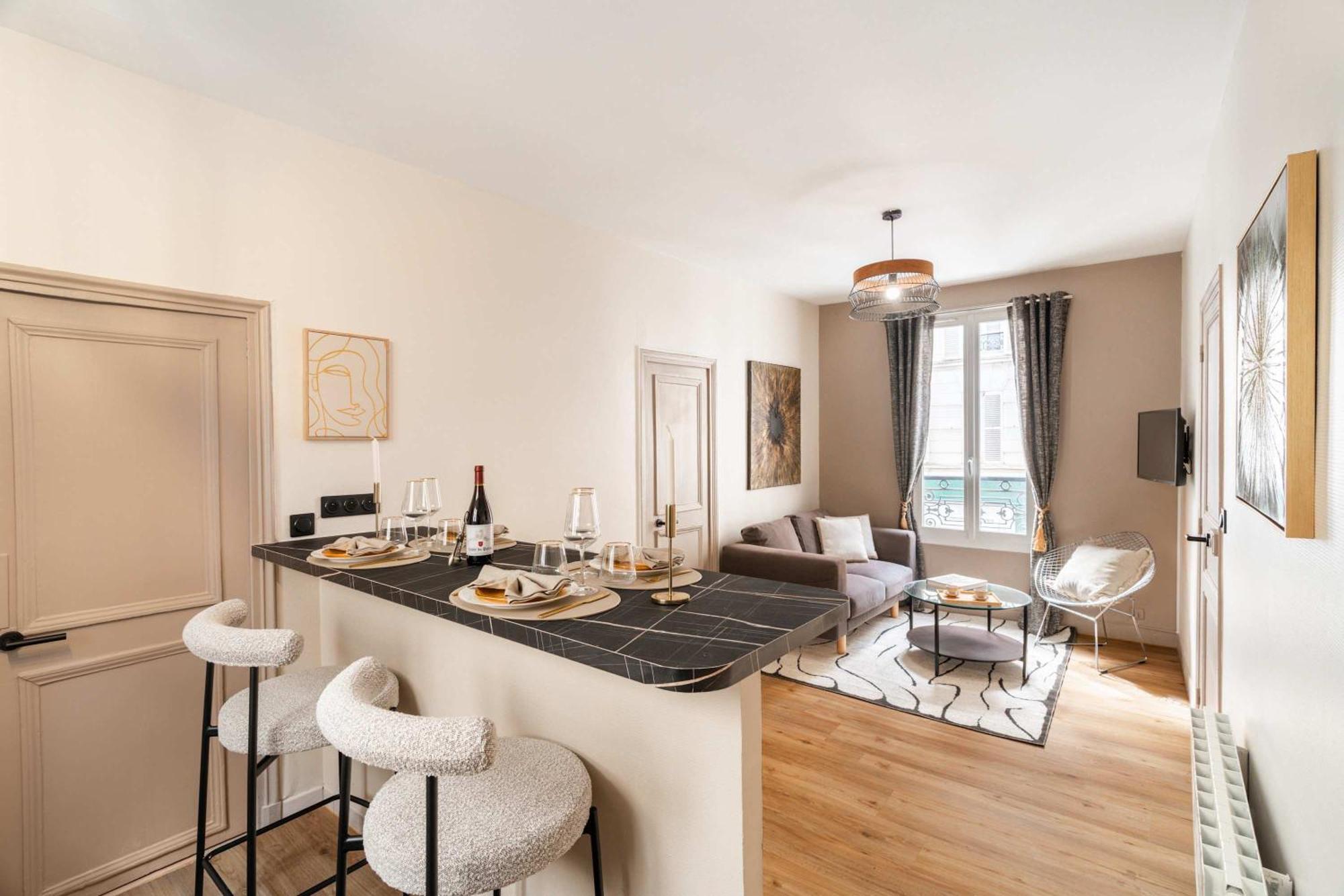 Family Apartment In ปารีส ภายนอก รูปภาพ
